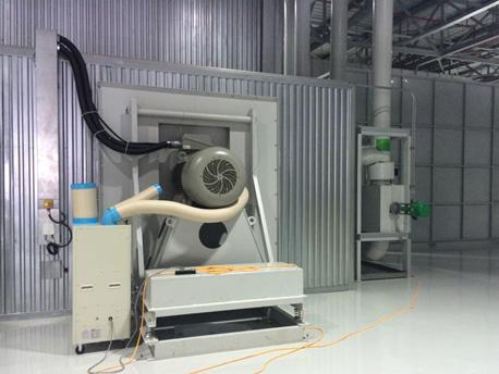 冬夏冷氣機(jī)成功解決了降溫問(wèn)題，贏(yíng)得了東洋輪胎一致好評(píng)